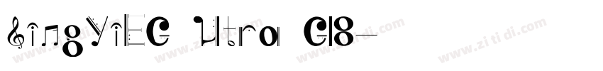 SingYiEG Utra GB字体转换